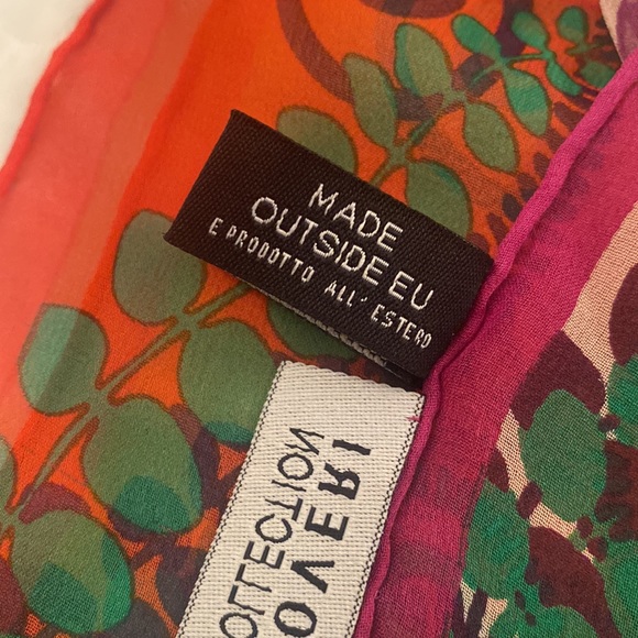 COVERI COLLECTION silk scarf - Picture 6 of 11